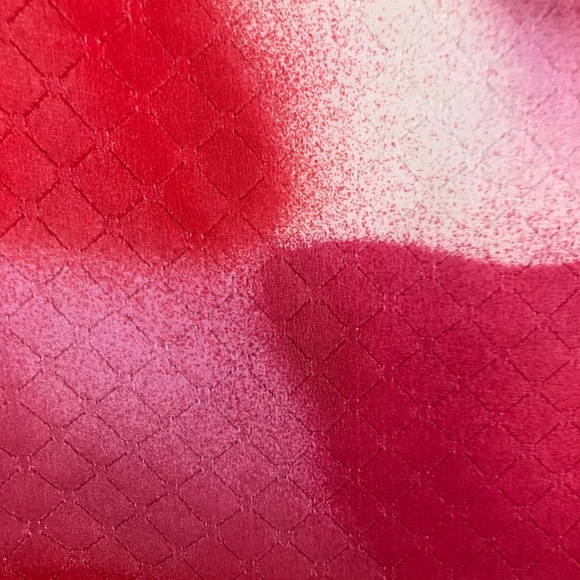 VALENTINO Silk Scarf Geometric VINTAGE - Picture 7 of 14